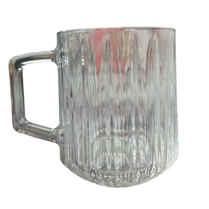 Set de 6 Vasos de Cristal con Asa - 250 ml