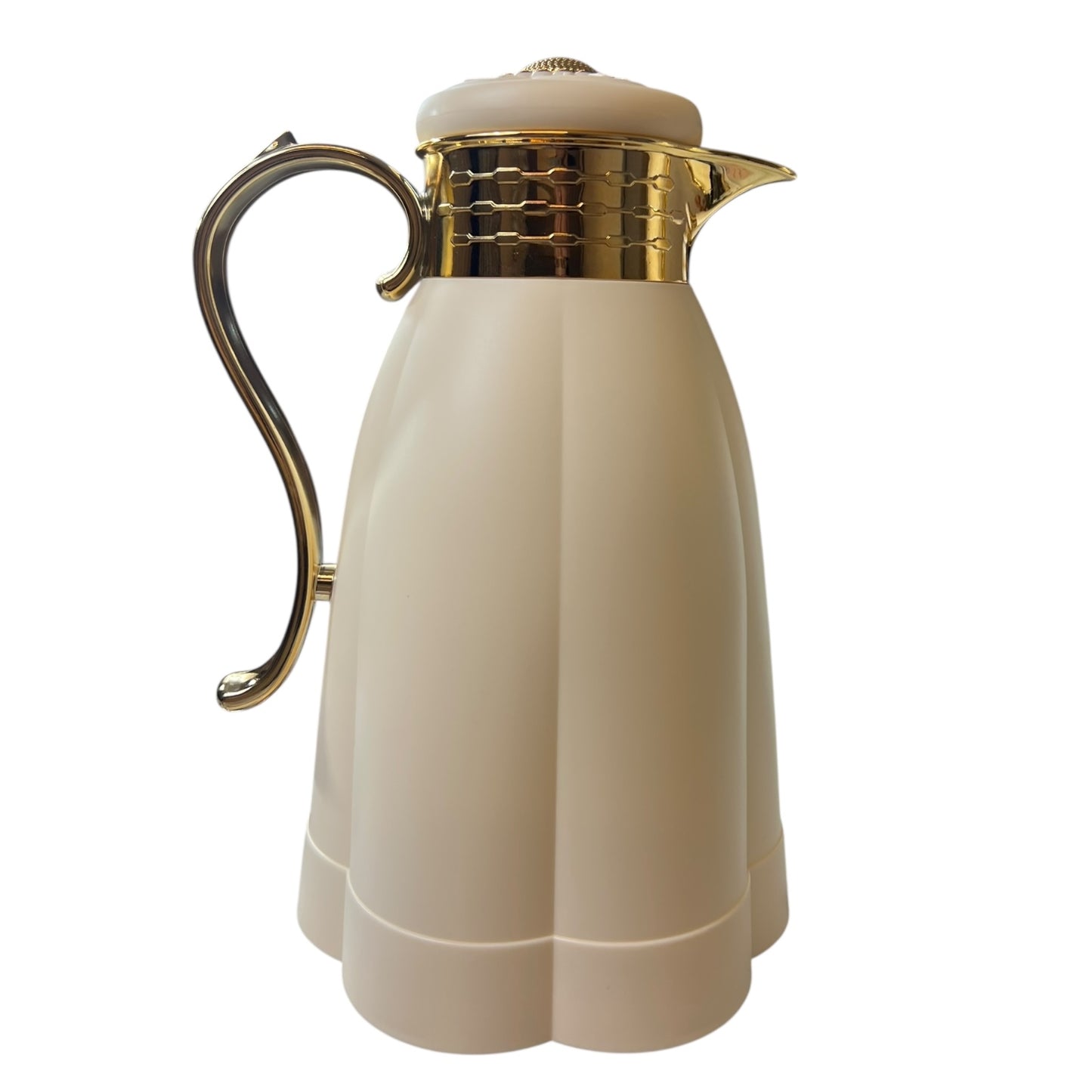 Set de 2 termos isotérmicos con cuerpo de alta calidad (0,6L + 1L) Color BEIGE