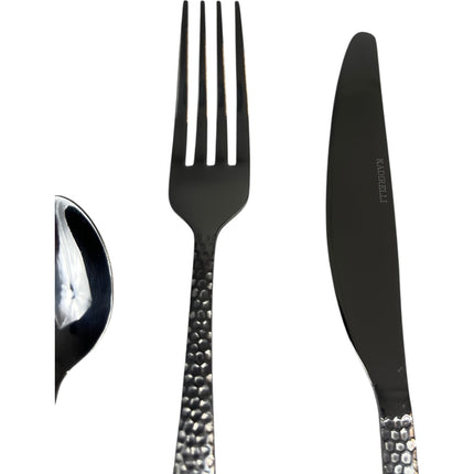 ✨ Conjunto de talheres de prata – Pacote de luxo com 24 peças ✨
