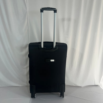 Set de 3 Maletas de Viaje Nadir – Negro con Detalles Amarillos
