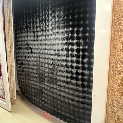 Alfombra suave de piel conejo DISEÑO 3D  NEGRO/GRIS/ROSA/BEIG 200x280