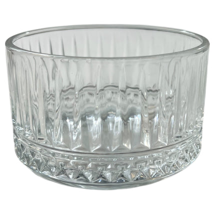 ✅ Set de 6 cuencos de vidrio grabado — 215 ml, elegancia en cada detalle ✅