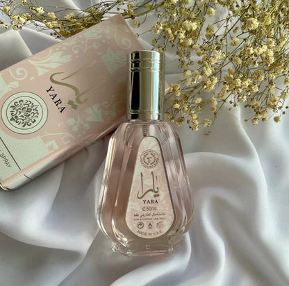 🌟 Compre Yara by Lattafa Perfumes 50ml - Elegância Oriental com Toques Doces