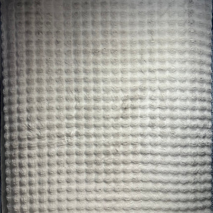 Alfombra suave de piel conejo DISEÑO 3D  NEGRO/GRIS/ROSA/BEIG 200x280