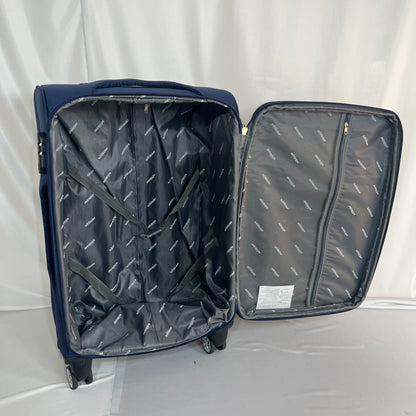 Set de 3 Maletas de Viaje Nadir con Detalles Amarillos