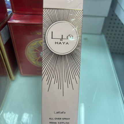🌸 Spray Corporal Perfumado Lattafa Haya 150 ml – Floral Frutal Limpio y Femenino