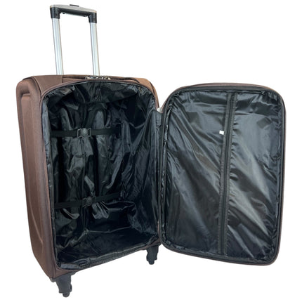✈️ Pack de 3 Maletas Resistentes y Elegantes – Viaja con Estilo y Seguridad - COLOR MARRÓN