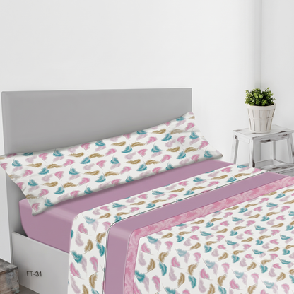 Juego de Sábanas de Microfibra Extra Suave y Anti Bolitas – Disponible para Cama 90, 135 y 150