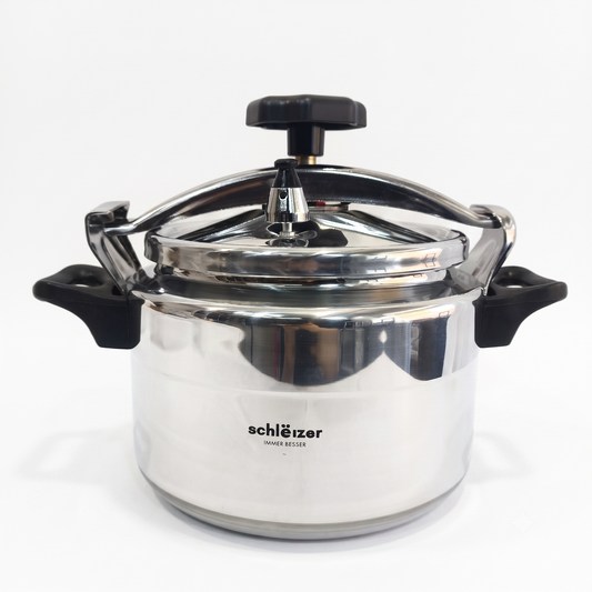 Olla a Presión Schleizer Aluminio con Cestillo Vapor 8L
