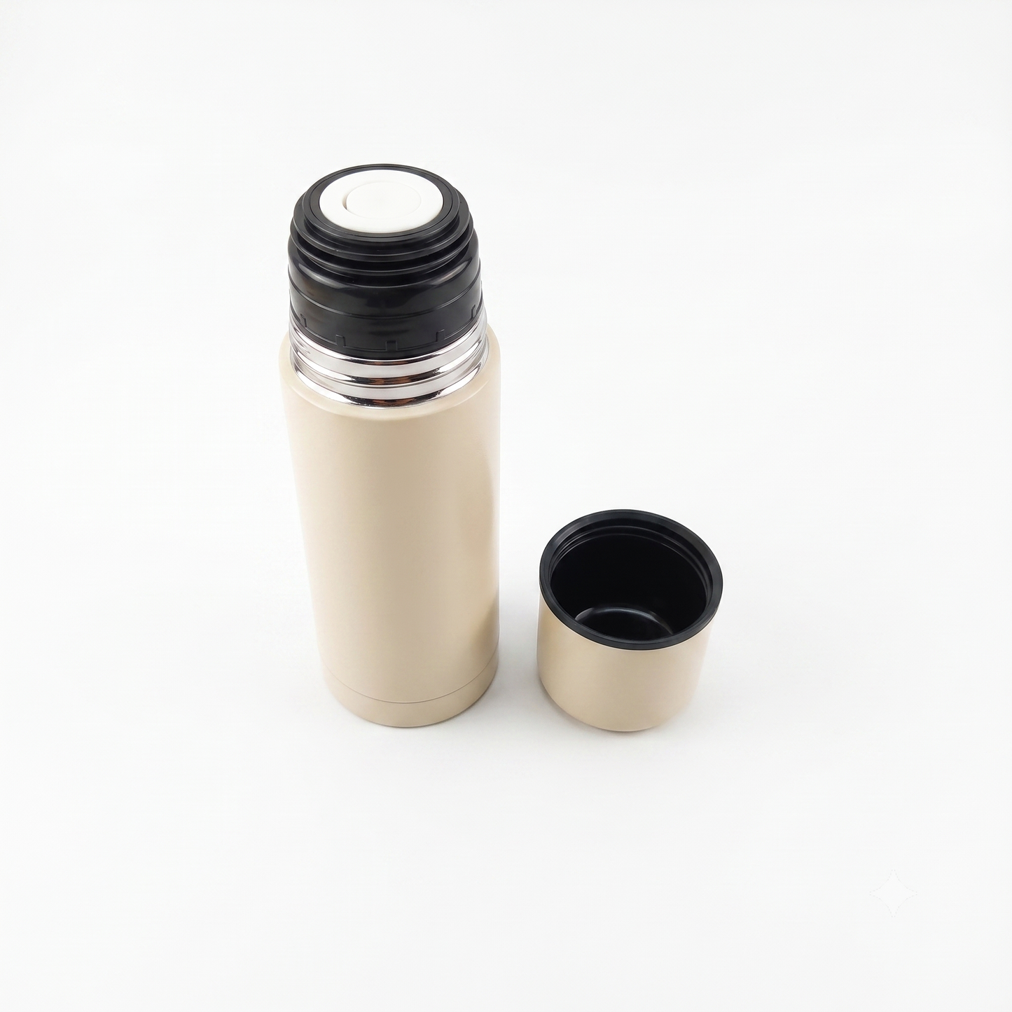 Termo de Acero Inoxidable para Café y Bebidas – Aislante Térmico con Tapa Vaso