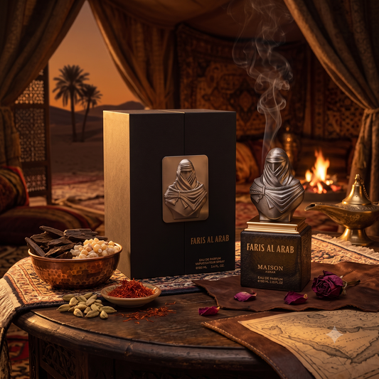 Perfume Faris Al Arab Eau de Parfum 100 ml – Oriental, Amaderado y Especiado