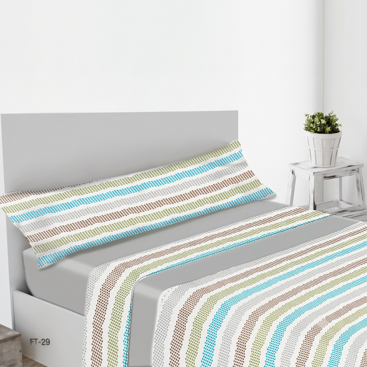 Juego de Sábanas de Microfibra Extra Suave y Anti Bolitas – Disponible para Cama 90, 135 y 150