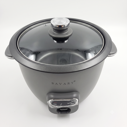 Arrocera Eléctrica Bavary Collection – Cocina Arroz Perfecto con Función Mantener Caliente