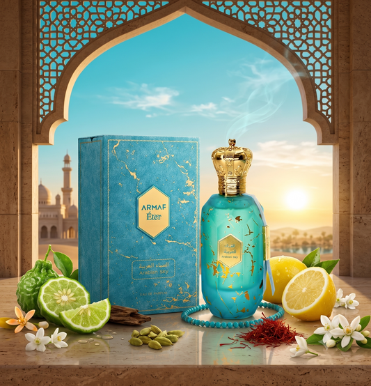 Perfume Eter Arabian Sky Eau de Parfum 100 ml – Cítrico, Amaderado y Sofisticado