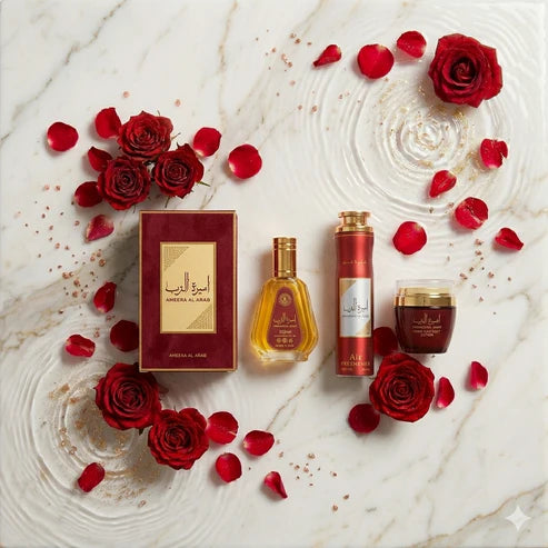 🌹Pack Completo Ameerat Al Arab Prive Rose – Ritual de Elegancia Árabe 🌹