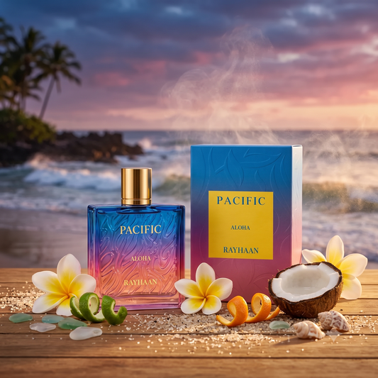 Perfume Pacific Aloha Eau de Parfum Unisex 100 ml – Tropical, Fresco y Marino
