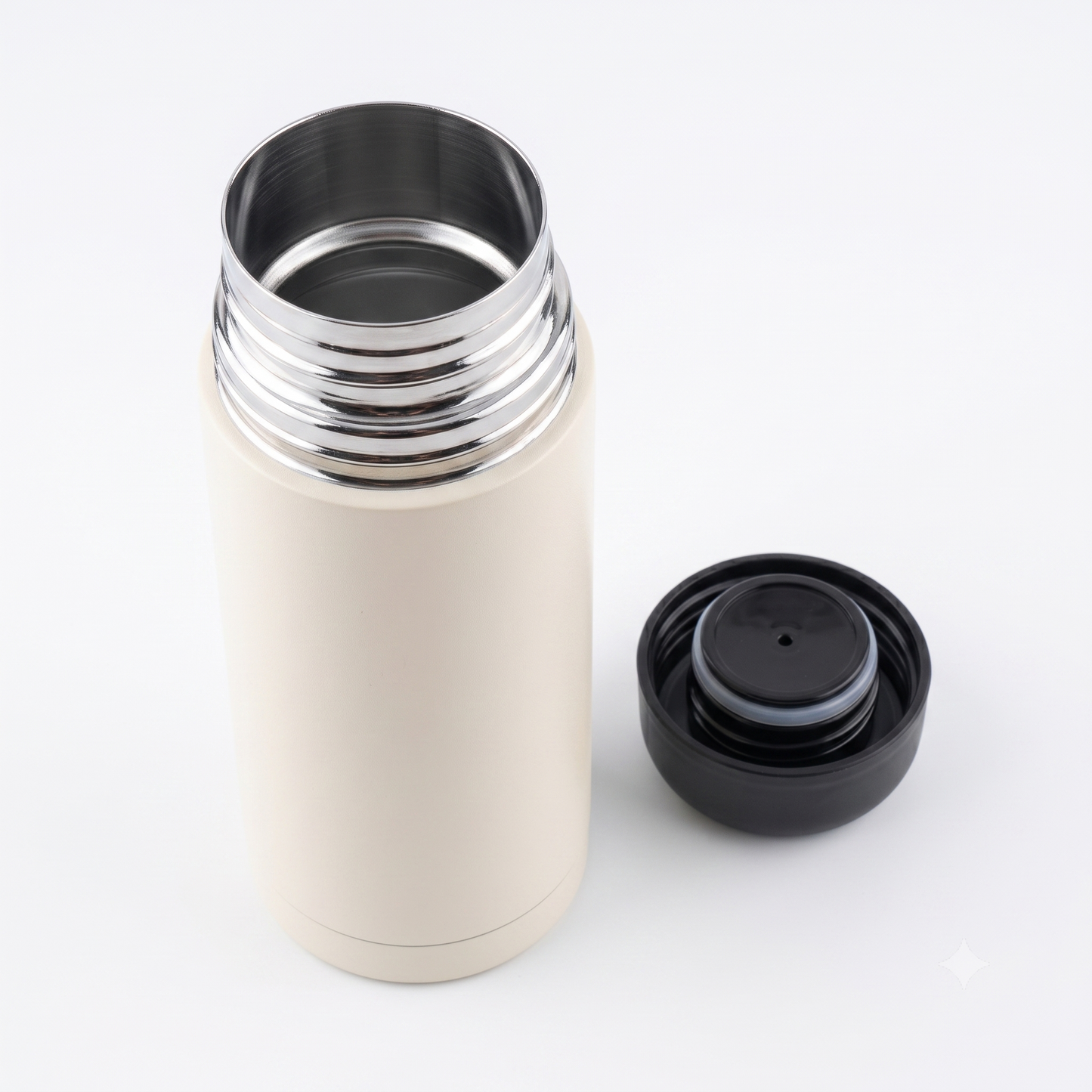 Termo de Acero Inoxidable para Café y Bebidas – Aislante Térmico con Tapa Vaso