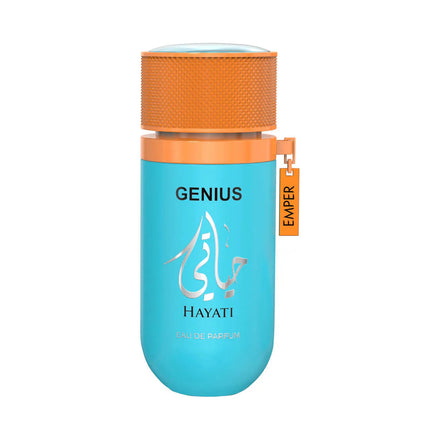 Hayati Genius – Emper (100 ml EDP) · Fresh, Woody and Versatile Arabian Men's Perfume, Sauvage Style