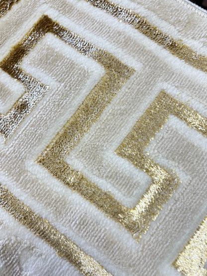 Alfombra Santorini – Elegancia clásica con un toque señorial