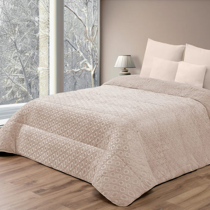 Edredom Polar Fleece com Sherpa – Modelo Crystal Waves – 240 x 260 cm (POLAR 15)