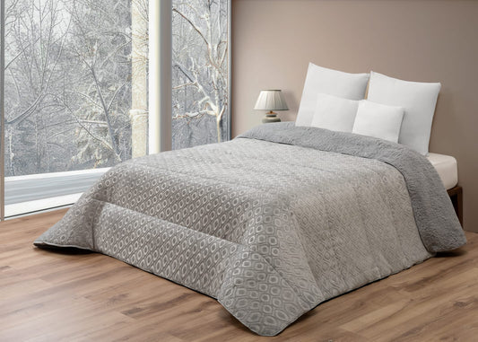 Polar Comforter Duvet with Sherpa – Crystal Waves MODEL - 240 x 260 cm (POLAR 15)
