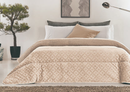 Polar Comforter Duvet with Sherpa – Star MODEL - 240 x 260 cm (POLAR 18)