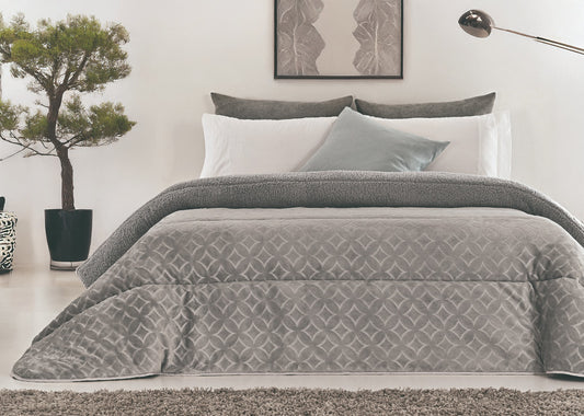 Polar Comforter Duvet with Sherpa – Star MODEL - 240 x 260 cm (POLAR 18)