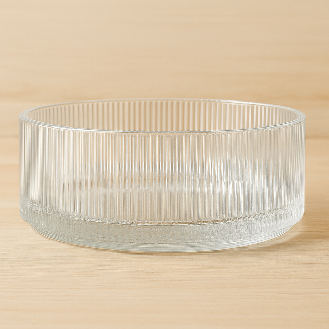 Engraved glass bowl — High quality and style for your table 🍃✨