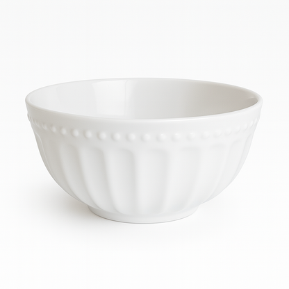 🍲 PACK de 6 Cuencos de Cerámica con Relieve – Diseño Elegante y Texturizado