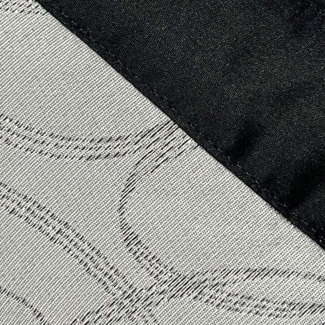Colcha Elegante SOFIA – Conjunto Decorativo com Três Almofadas, 250 x 260 cm - PRETO