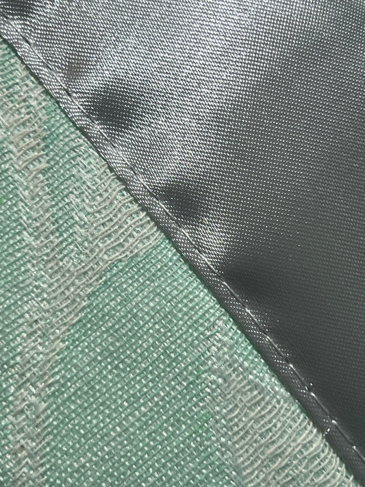 Colcha GOOLD Elegante – Conjunto Decorativo con Dos Almohadas, 250 x 260 cm - COLOR VERDE CON DETALLES EN PLATA