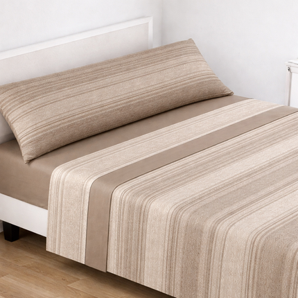 Jogo de lençóis de lã coral premium – Inverno, 3 peças, extra macio e térmico – Estilo moderno (Adequado para camas de 90/135/150 cm)