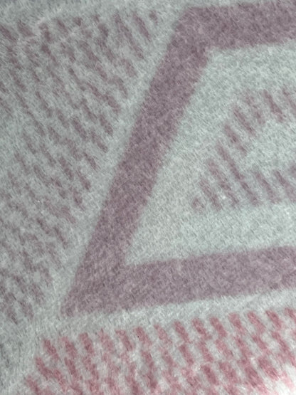 Juego de Sábanas Coralina 3 Piezas Rombos Malva/Rosa | Térmicas Invierno | 100% Poliéster