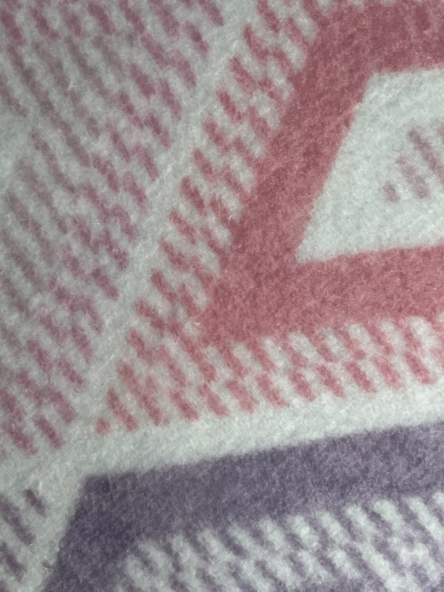 Juego de Sábanas Coralina 3 Piezas Rombos Malva/Rosa | Térmicas Invierno | 100% Poliéster