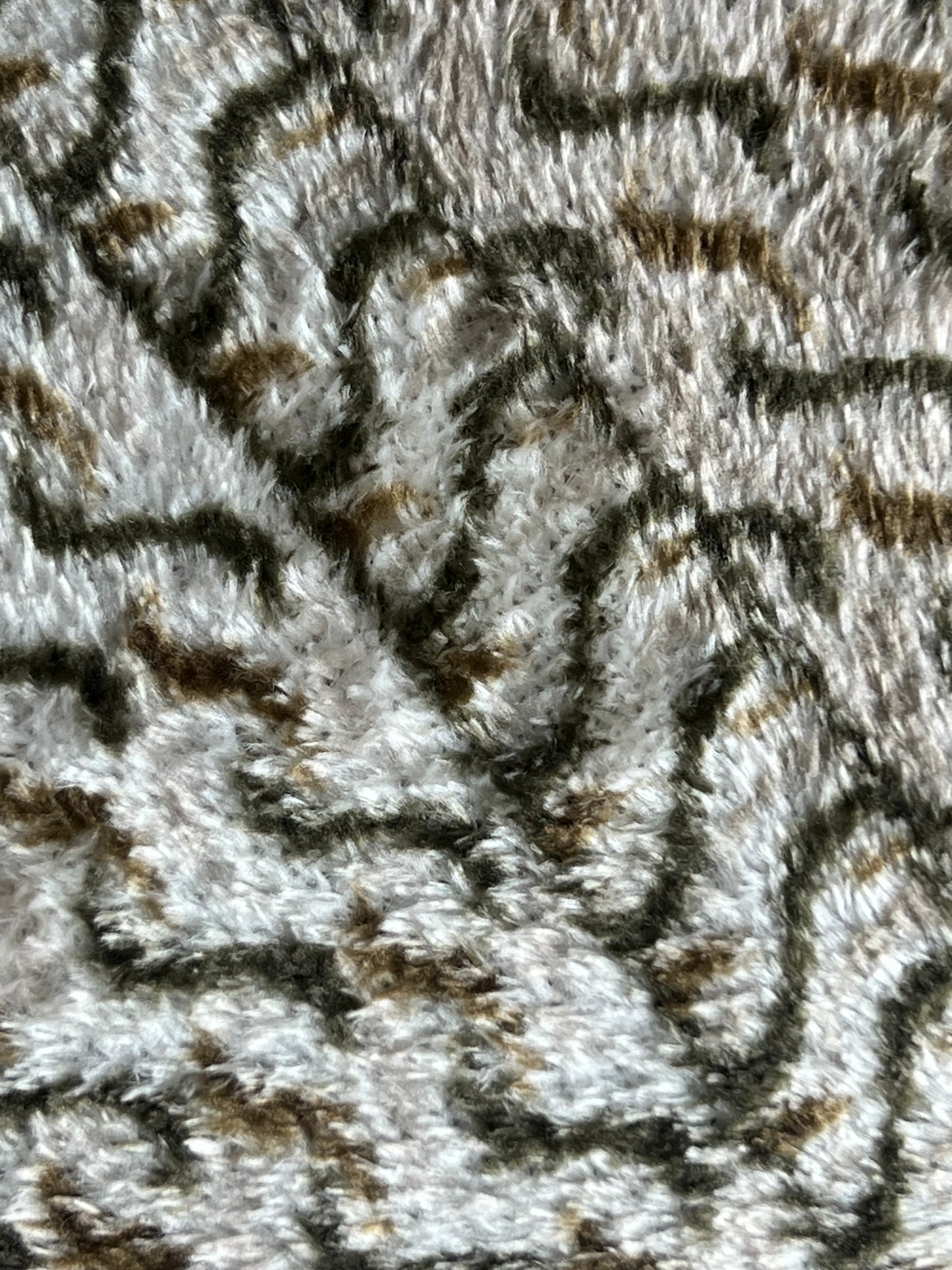 Juego de Sábanas Coralina 3 Piezas Ondas Café y Blanco | Invierno | 100% Poliéster