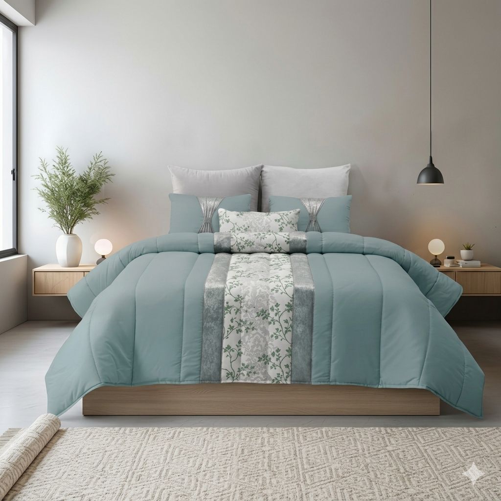 Colcha CINTIA – Inspiração Oriental, Elegância Contemporânea ✨