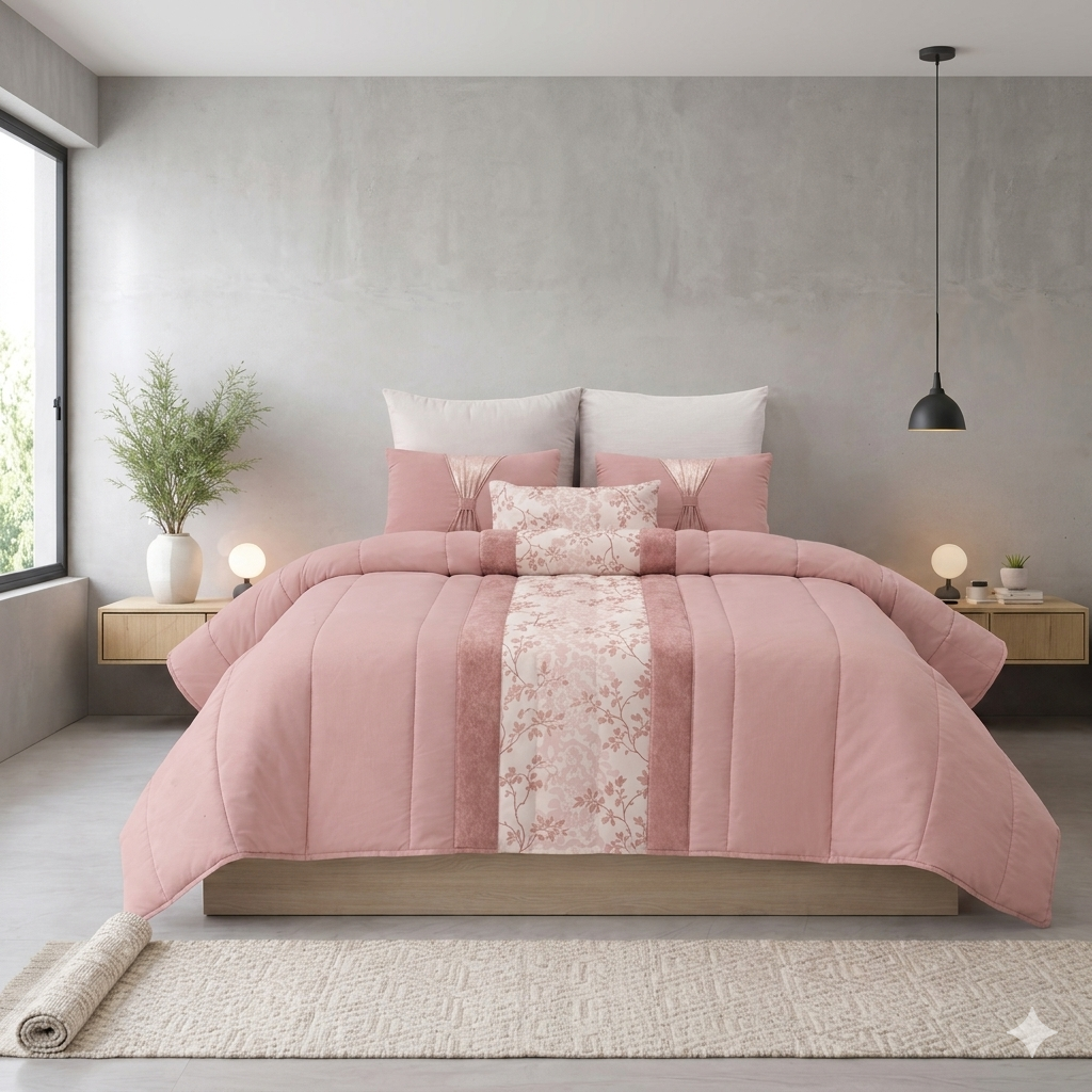 Colcha CINTIA – Inspiração Oriental, Elegância Contemporânea ✨