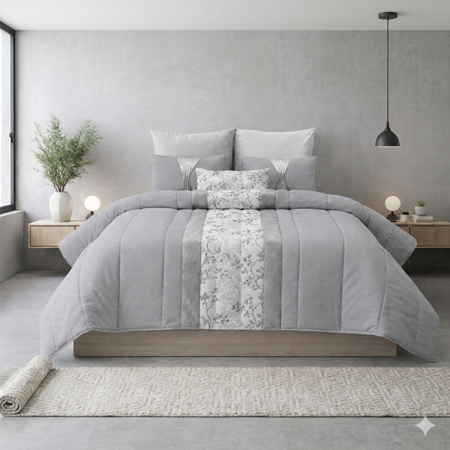 Colcha CINTIA – Inspiração Oriental, Elegância Contemporânea ✨