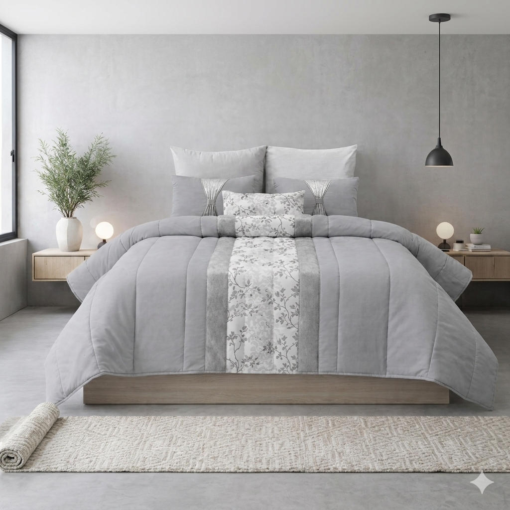 Colcha CINTIA – Inspiração Oriental, Elegância Contemporânea ✨