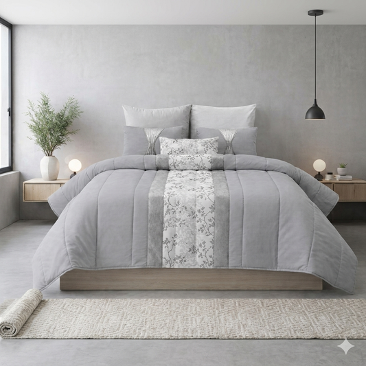 Colcha CINTIA – Inspiração Oriental, Elegância Contemporânea ✨