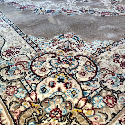 Tapete de design turco, castanho com detalhes em castanho – estilo tradicional turco