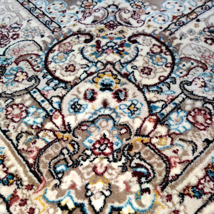 Tapete de design turco, castanho com detalhes em castanho – estilo tradicional turco