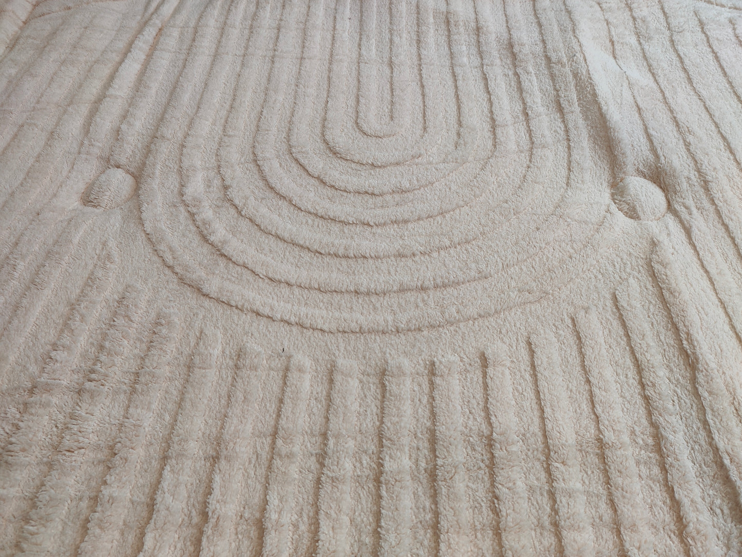 Curves Sheepskin Quilt – 230 x 250 cm – WHITE