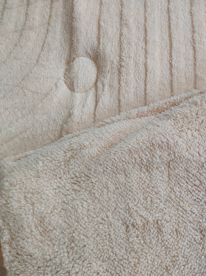 Curves Sheepskin Quilt – 230 x 250 cm – WHITE