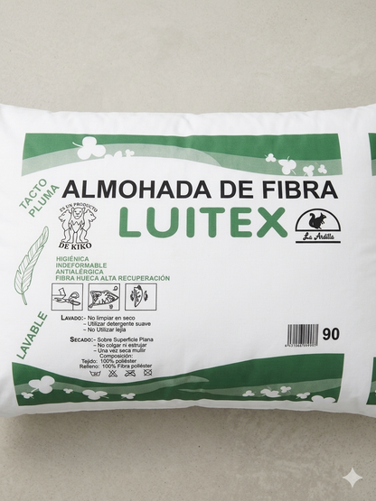 Almohada de Fibra Luitex La Ardilla para Cama de 70/90/135/150 cm