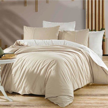"Armoni" Bedding Set – Softness and Elegance in Premium Cotton - BEIGE COLOR