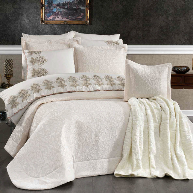 Conjunto de cama Gabriella – Luxo e distinção para seu quarto