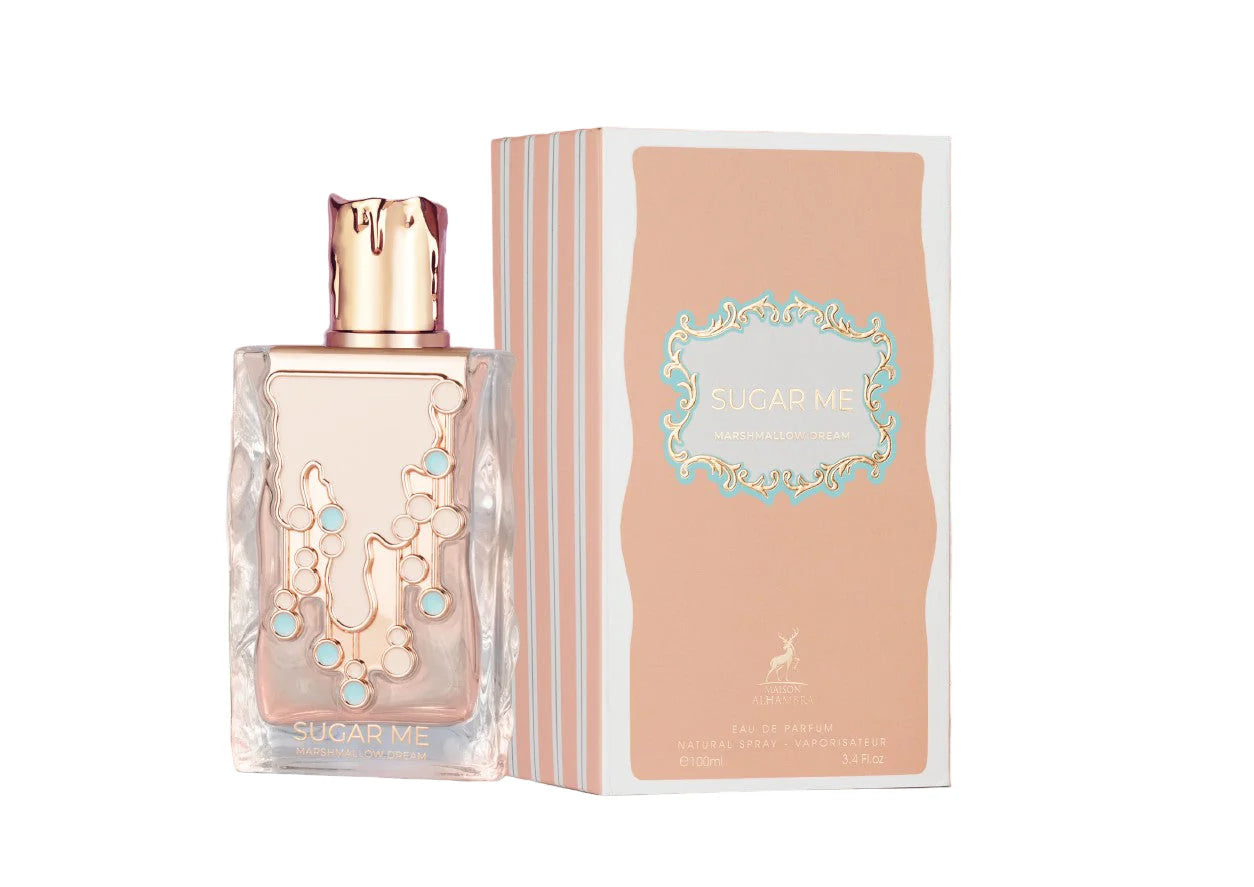 Sugar Me Marshmallow Dream – Eau de Parfum 100 ml | Doce, Cremoso e Viciante (Maison Alhambra)