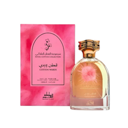 🌸 Cotton Wardi by Mamlakat Al Oud - Floral Fruity Women's Perfume with Notes of Blackcurrant and Jasmine