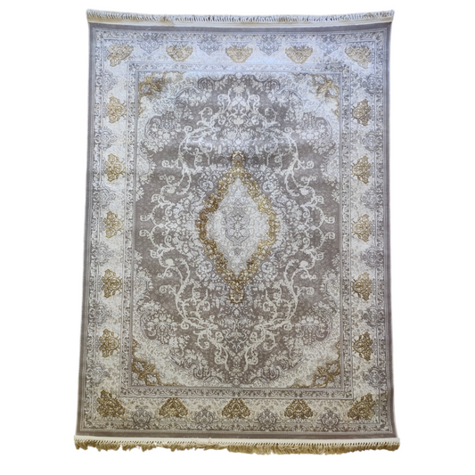 TAPETE ARABIA DESIGN MARROM/CREME